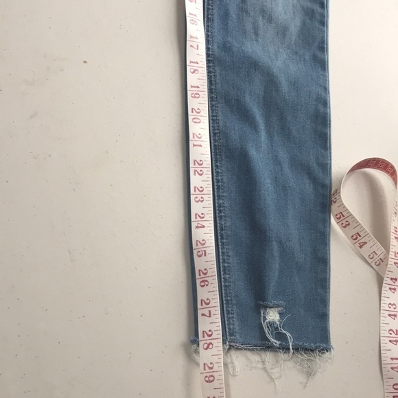 GIORDANO low rise skinny tapered light wash jeans 27 - Picture 11 of 13